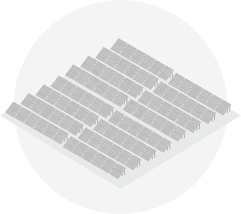 Solar Power Field Construction